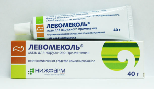 Мазь Левомеколь от ожогов