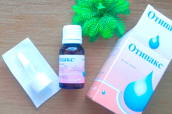 флакон и упаковка капель отипакс